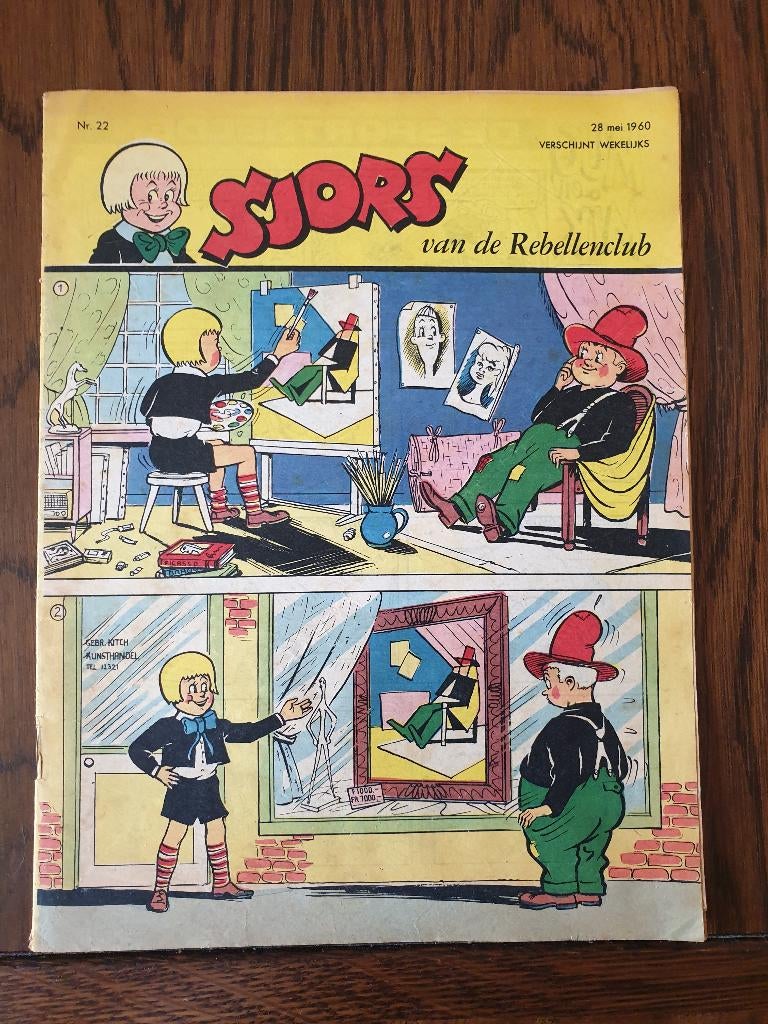 Sjors van de Rebellenclub 1960 deel 2, Verzenden, 1940 tot 1960, Tijdschrift