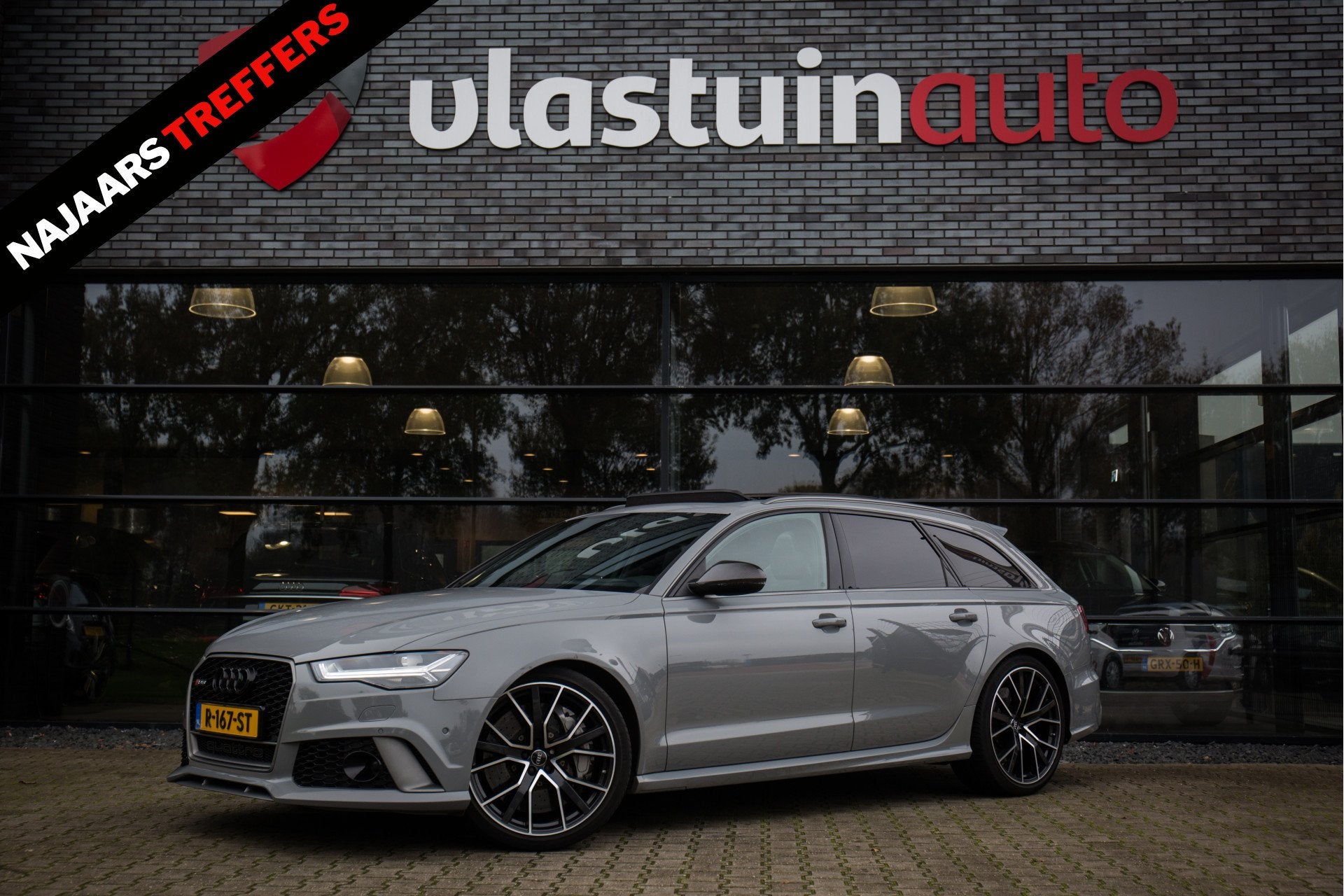 Audi RS6 Avant 4.0 TFSI Quattro Performance , Milltek, Keram, Auto's, Gebruikt, 4 stoelen, 3993 cc, Adaptive Cruise Control