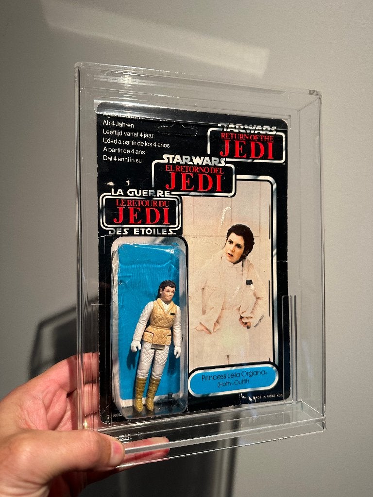 Leia Hoth - tri logo moc - Vintage Star Wars, Ophalen of Verzenden, Gebruikt, Actiefiguurtje