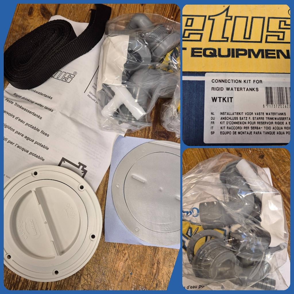 Vetus WTKIT Installatiekit voor vaste watertanks, Ophalen of Verzenden, Nieuw, Kombuis en Sanitair, Zeilboot of Motorboot