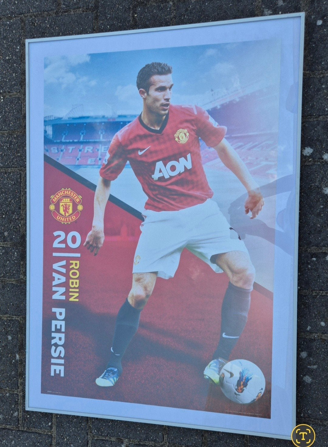 van Persie / Manchester United, Ophalen, Zo goed als nieuw