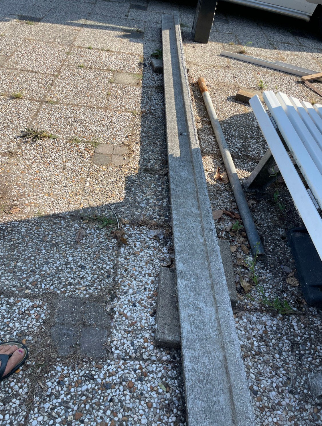 Betonnen vloerbalk - 4 meter, Ophalen, Gebruikt, Biels, 200 cm of meer