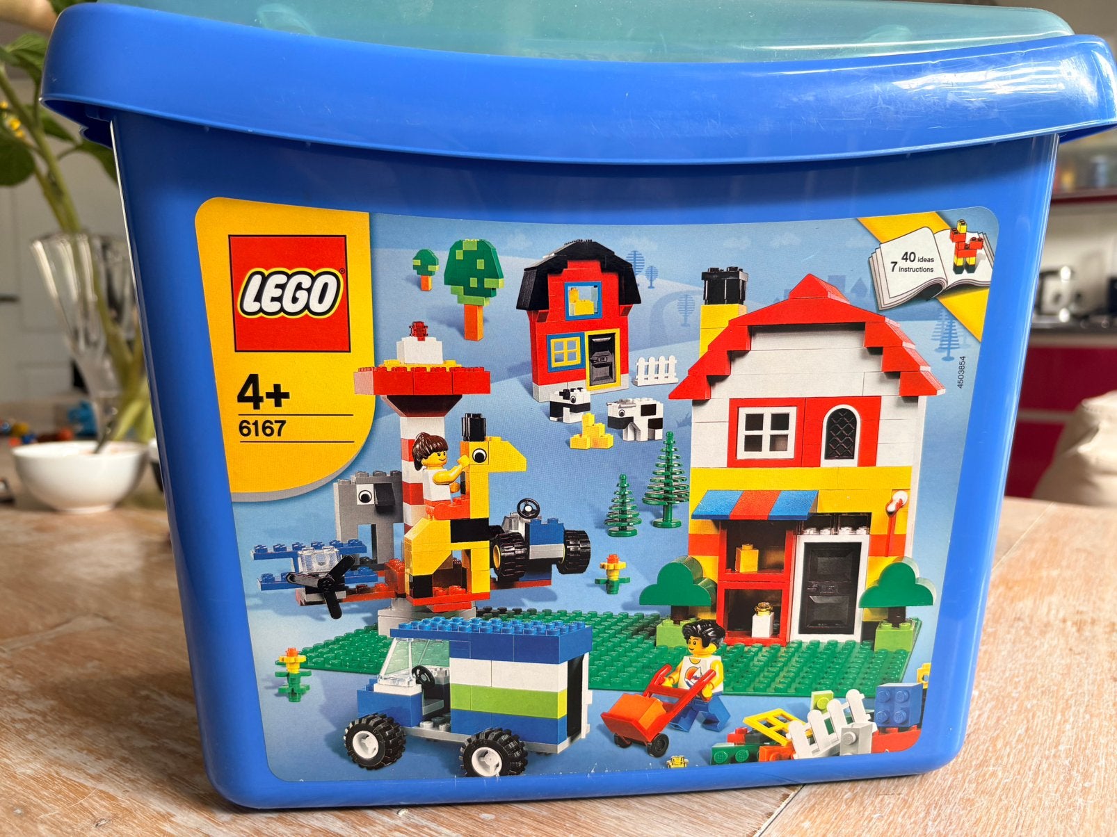 LEGO 6167 Creatieve Bouwdoos met Extra Groene Plaat, Ophalen of Verzenden, Gebruikt