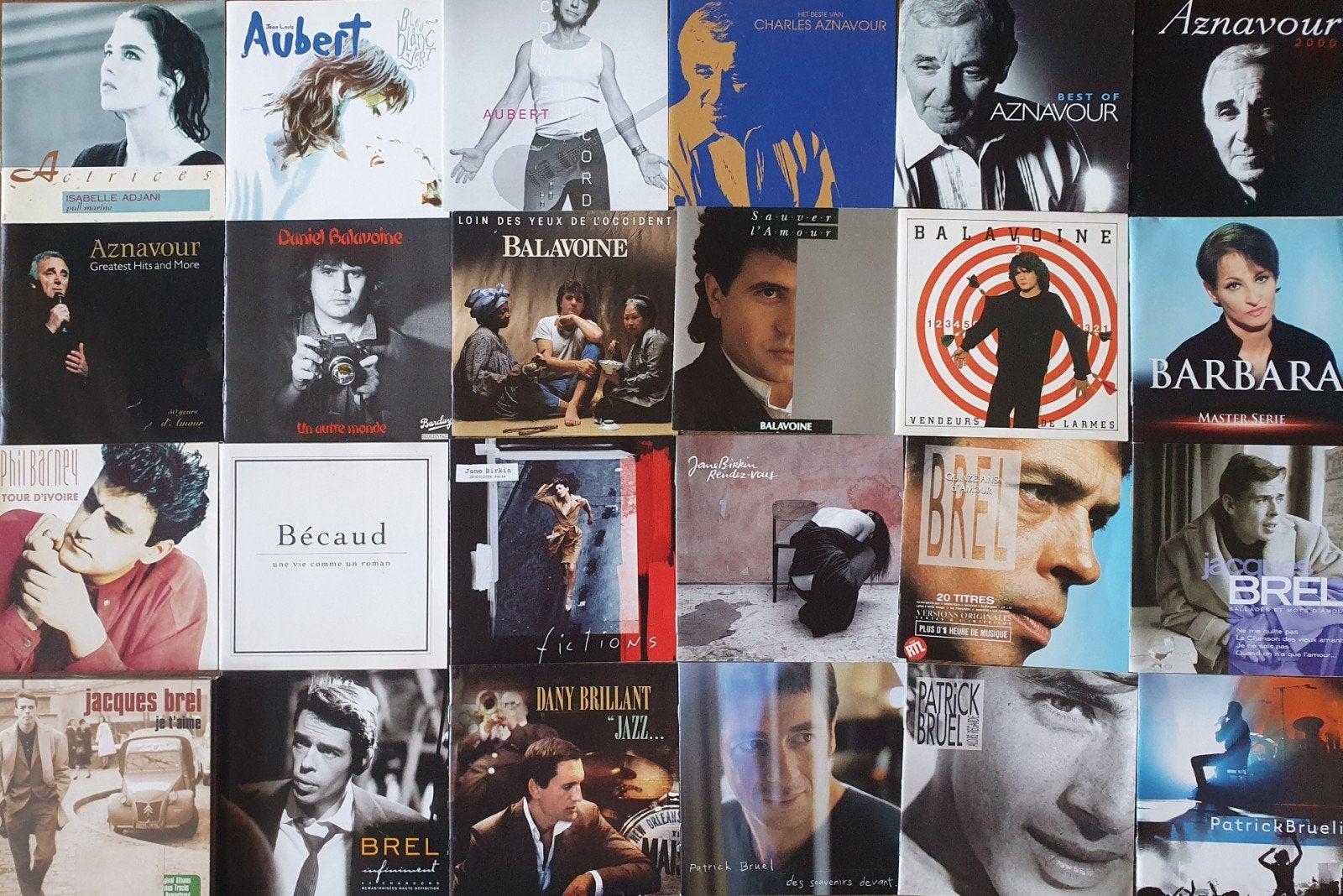 Verzameling/ collectie Franstalige cd's mogen ook per stuk, Ophalen of Verzenden, Zo goed als nieuw