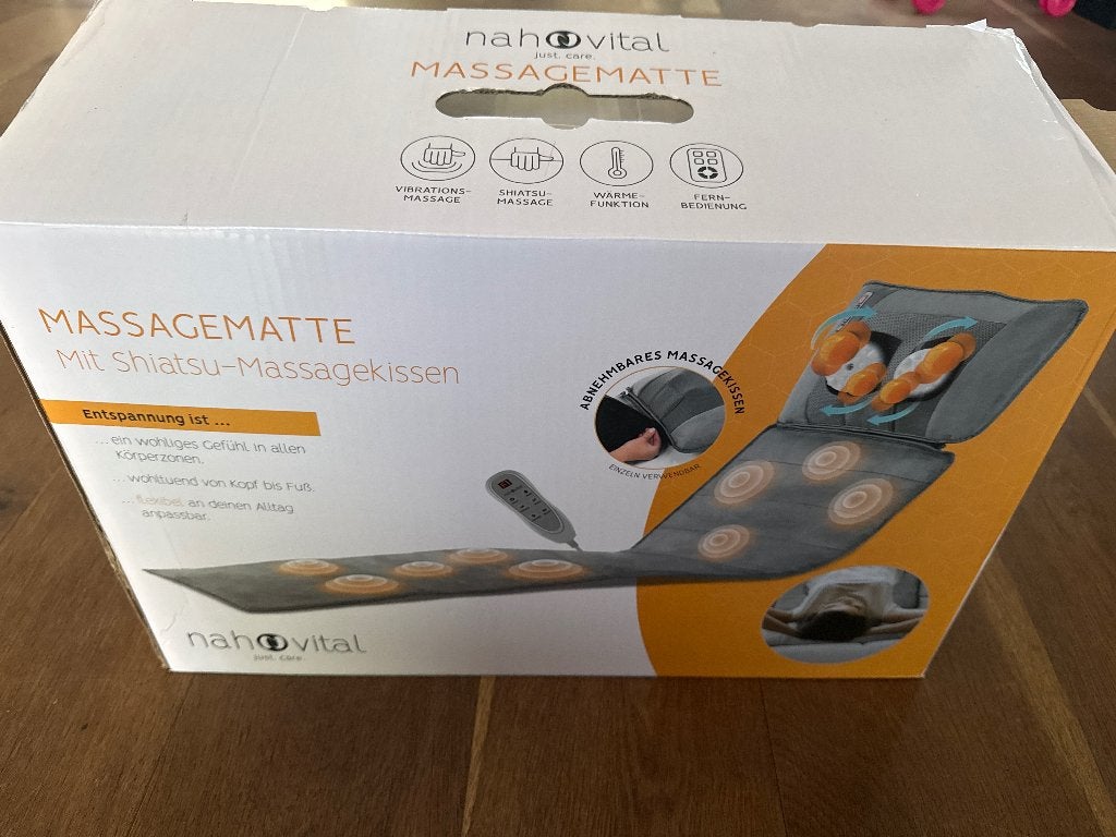 Massager mat with shiastu massage, Ophalen, Nieuw, Apparaat