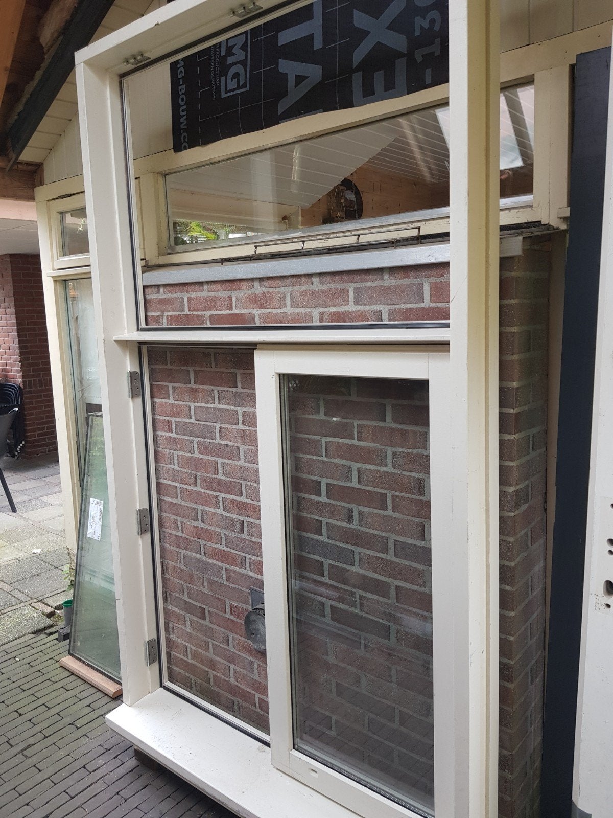 HARDHOUTEN KOZIJN NIEUW !!, Ophalen, Hout, Raamkozijn