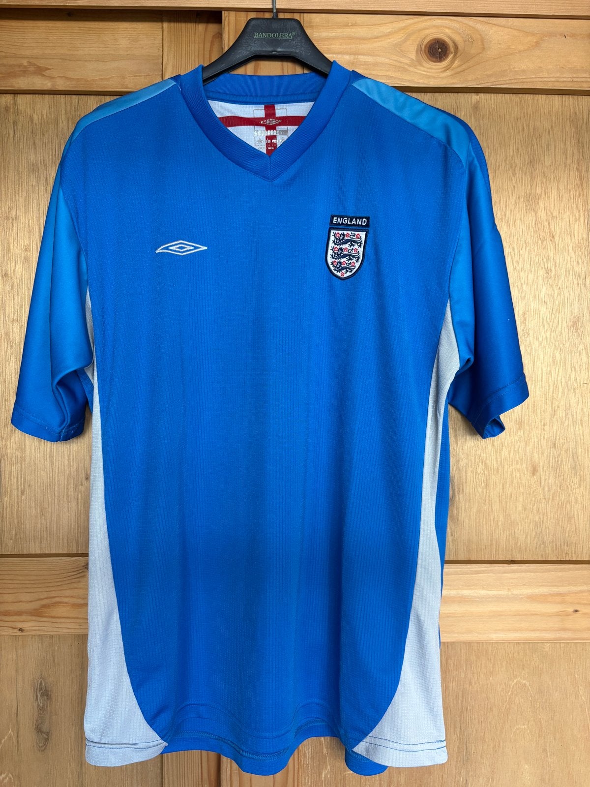 Vintage Engeland voetbalshirt - Umbro - Maat L, Maat 52/54 (L), Blauw, Ophalen of Verzenden, Voetbal