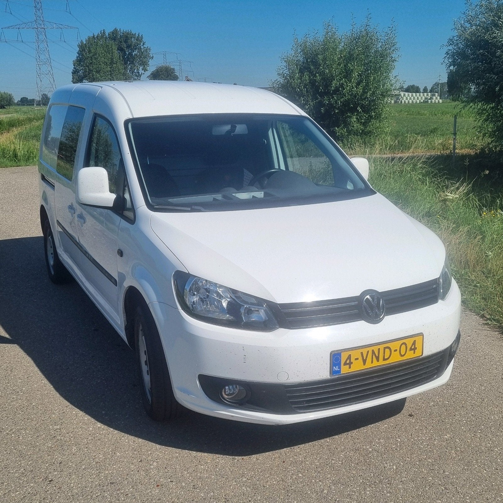 Volkswagen Caddy 2.0 CNG 80KW 2011, Auto's, Voorwielaandrijving, Stof, 4 cilinders, Volkswagen