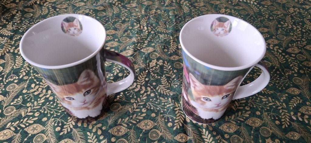 Mokken kat, Huis en Inrichting, Keuken | Servies, Nieuw, Ophalen of Verzenden, Overige stijlen, Kop(pen) en/of Schotel(s)