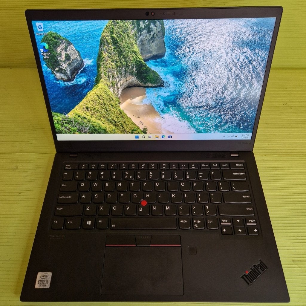 Lenovo Thinkpad X1 Carbon Gen 8-8GB-256GB-I5-10th gen, Verzenden, Zo goed als nieuw