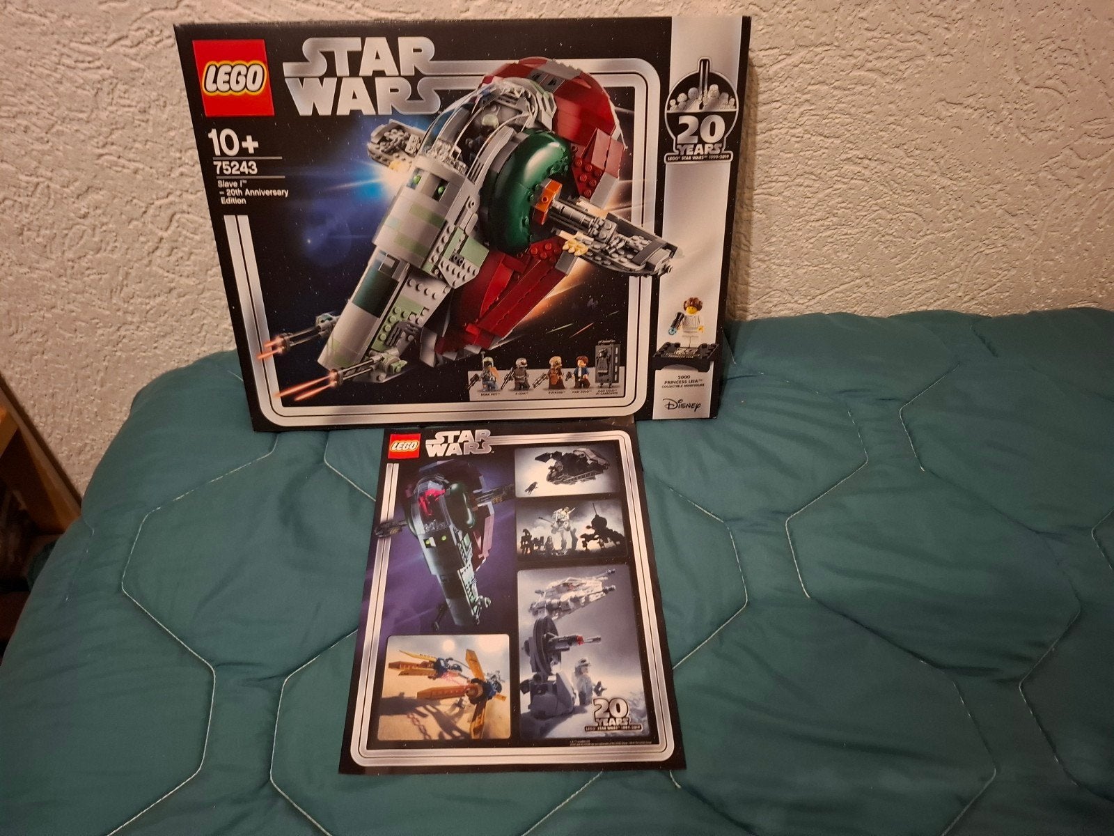 Star Wars Lego 75243 Slave I plus zeldzame poster, Ophalen of Verzenden, Boek of Poster