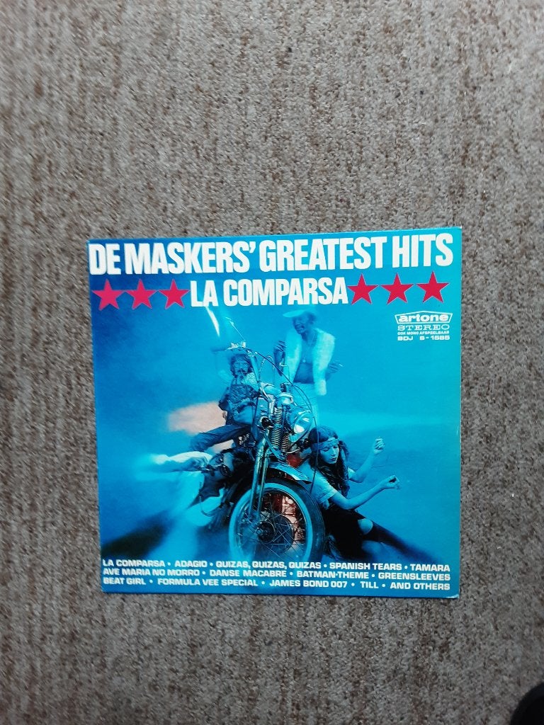 vinyl lp De Maskers greatest hits-la comparsa, LP, Gebruikt, Originele persing, Ophalen of Verzenden