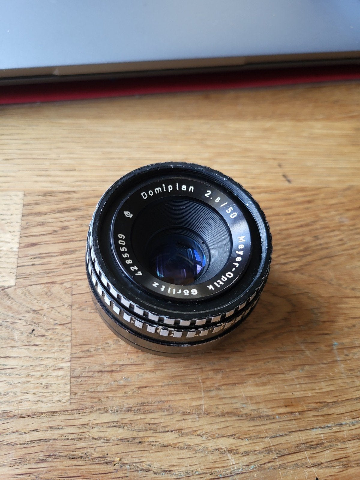 Meyer optik 2.8/50 M42 lens, Ophalen of Verzenden, Gebruikt, Telelens