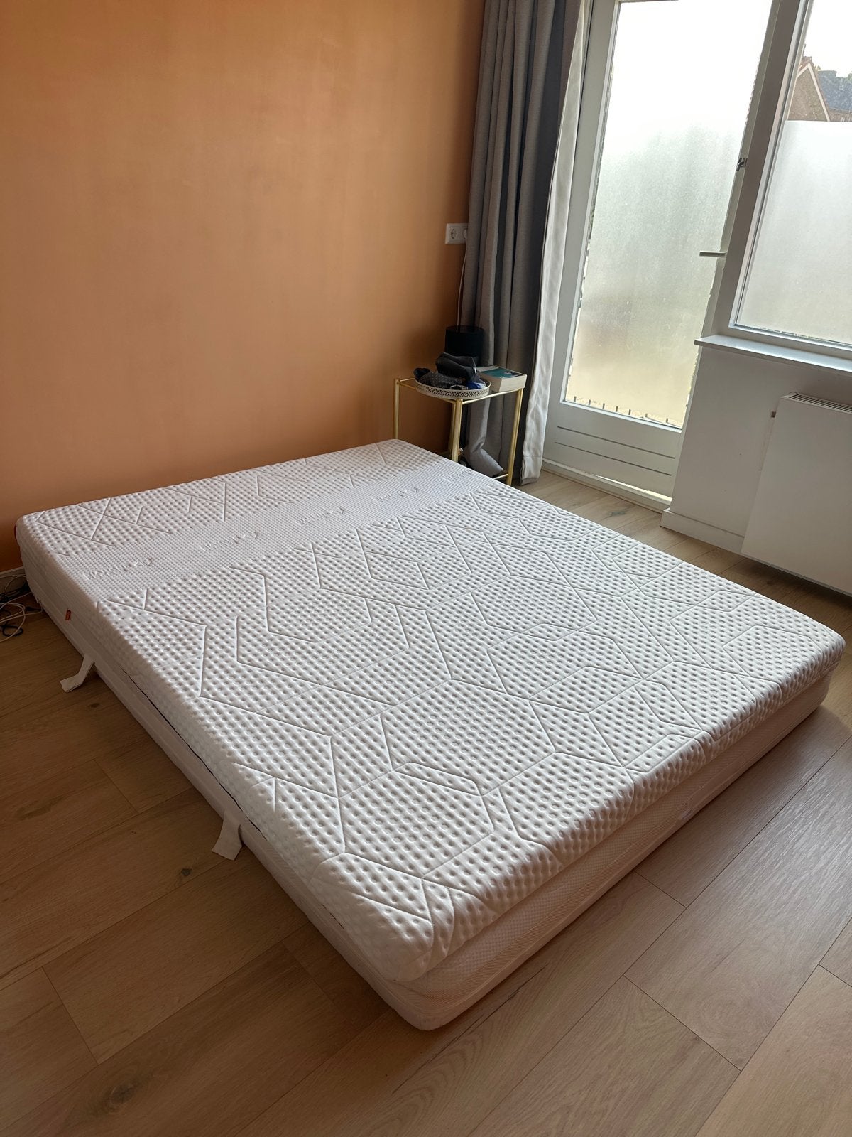 Emma Diamond Degree Topper 160x200, Ophalen, Tweepersoons, Zo goed als nieuw, Matras