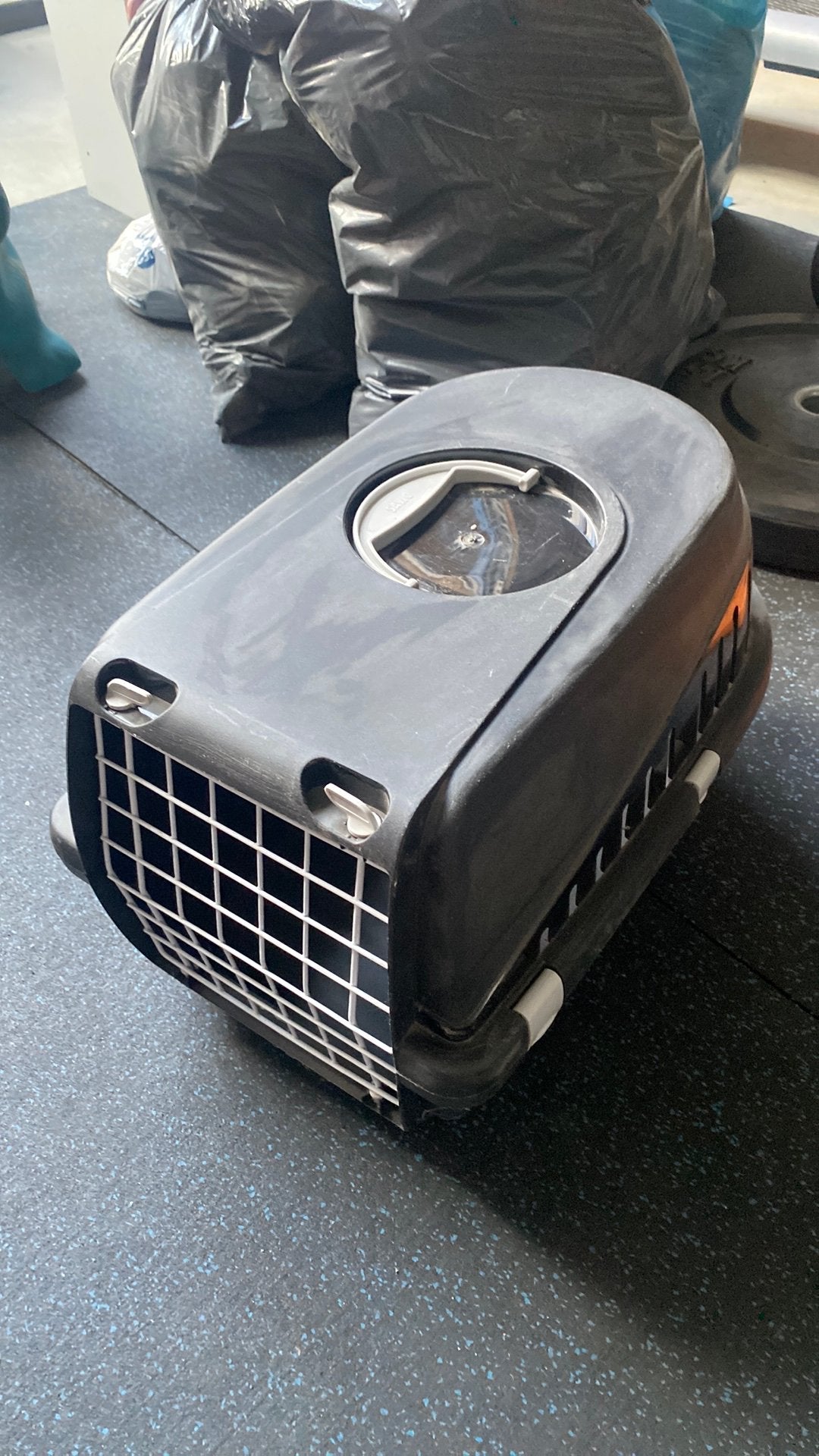 Katten reiskoffer, Ophalen