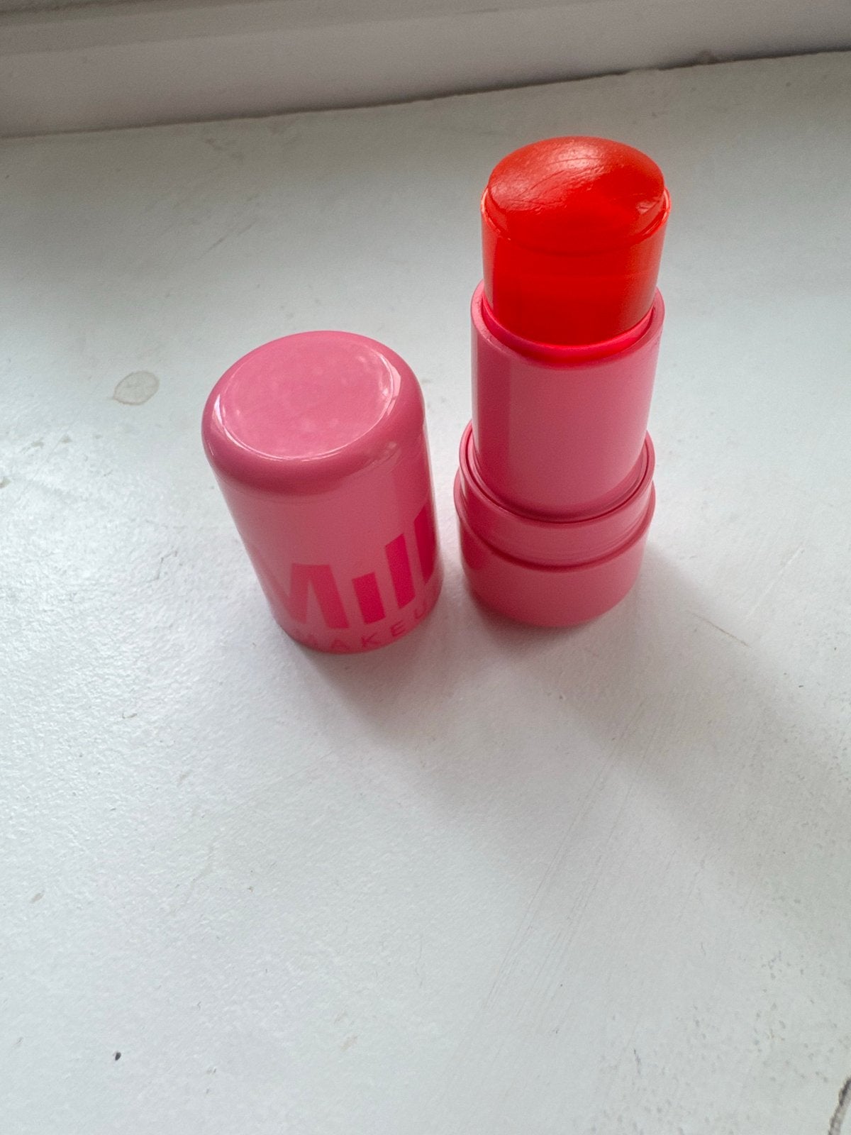 Milk Makeup Lip + Cheek Stick - Werk, Lippen, Verzenden, Zo goed als nieuw, Make-up