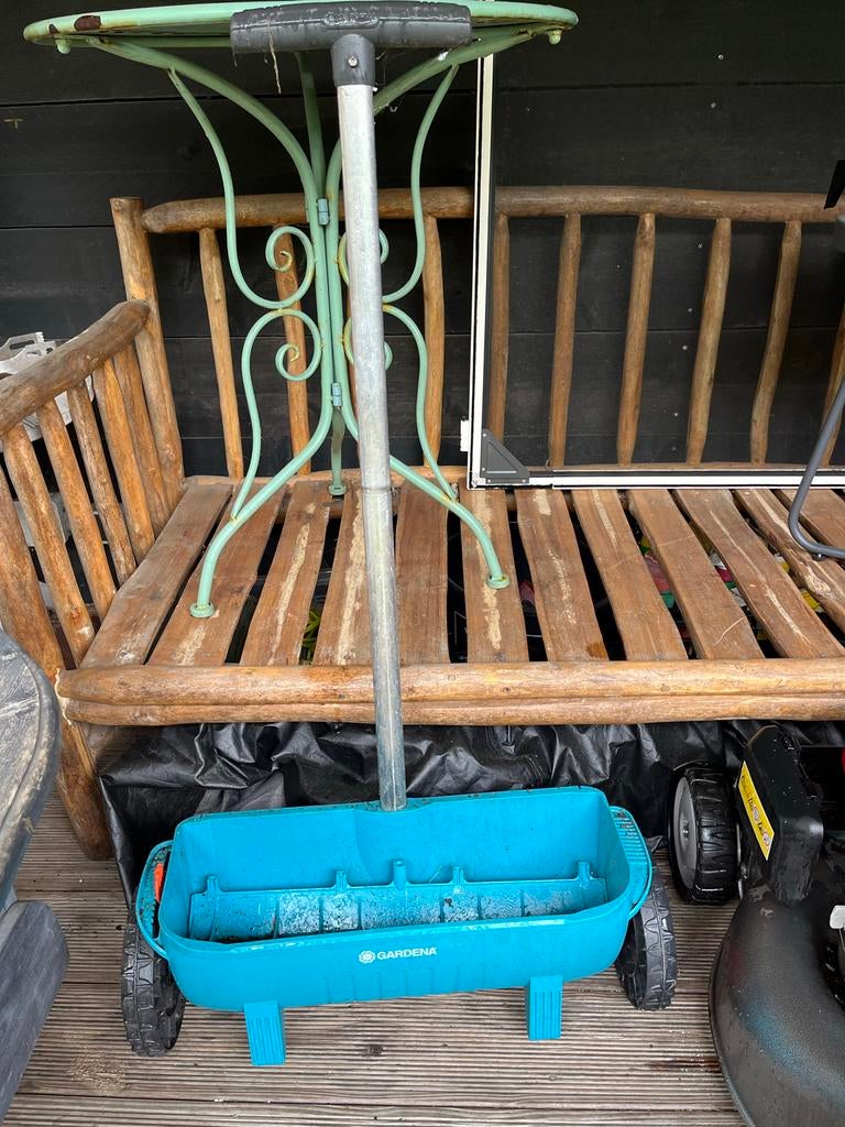 Gardena Strooiwagen - Handig voor zaad en mest, Tuin en Terras, Ophalen, Gebruikt