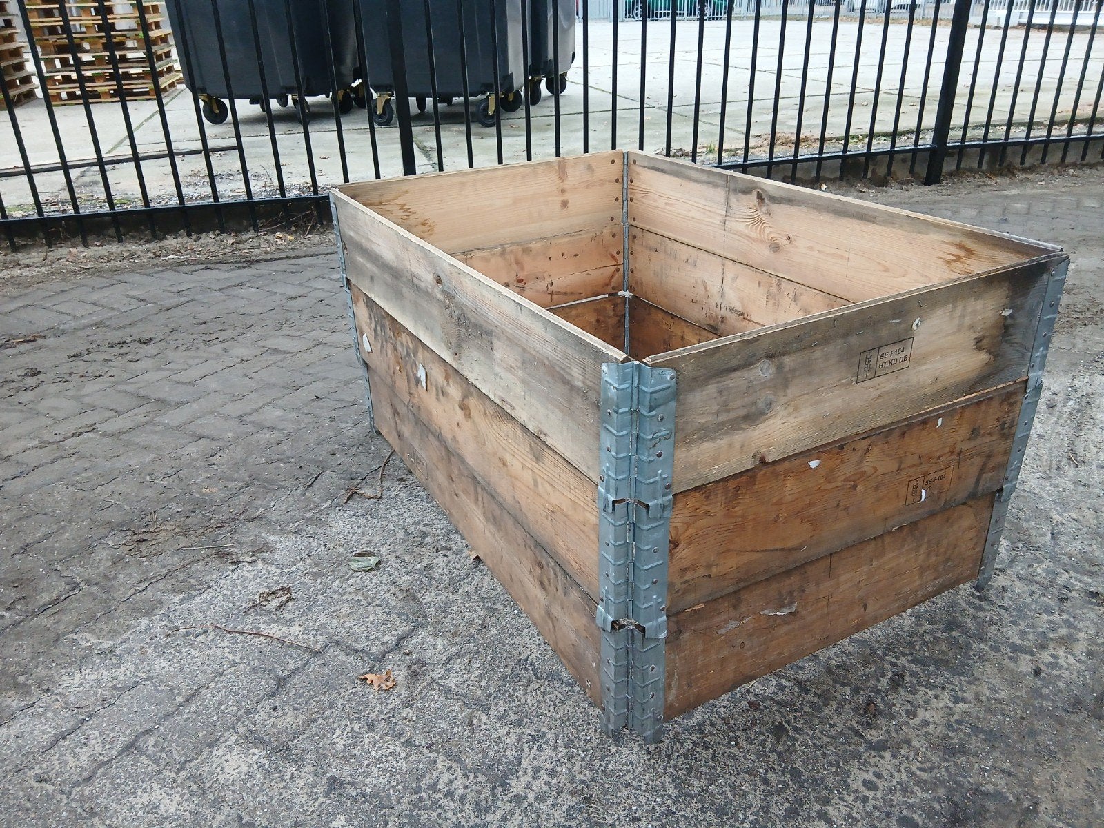 Opzetranden voor bloembakken en tuintjes e.d., Ophalen, Gebruikt, Hout