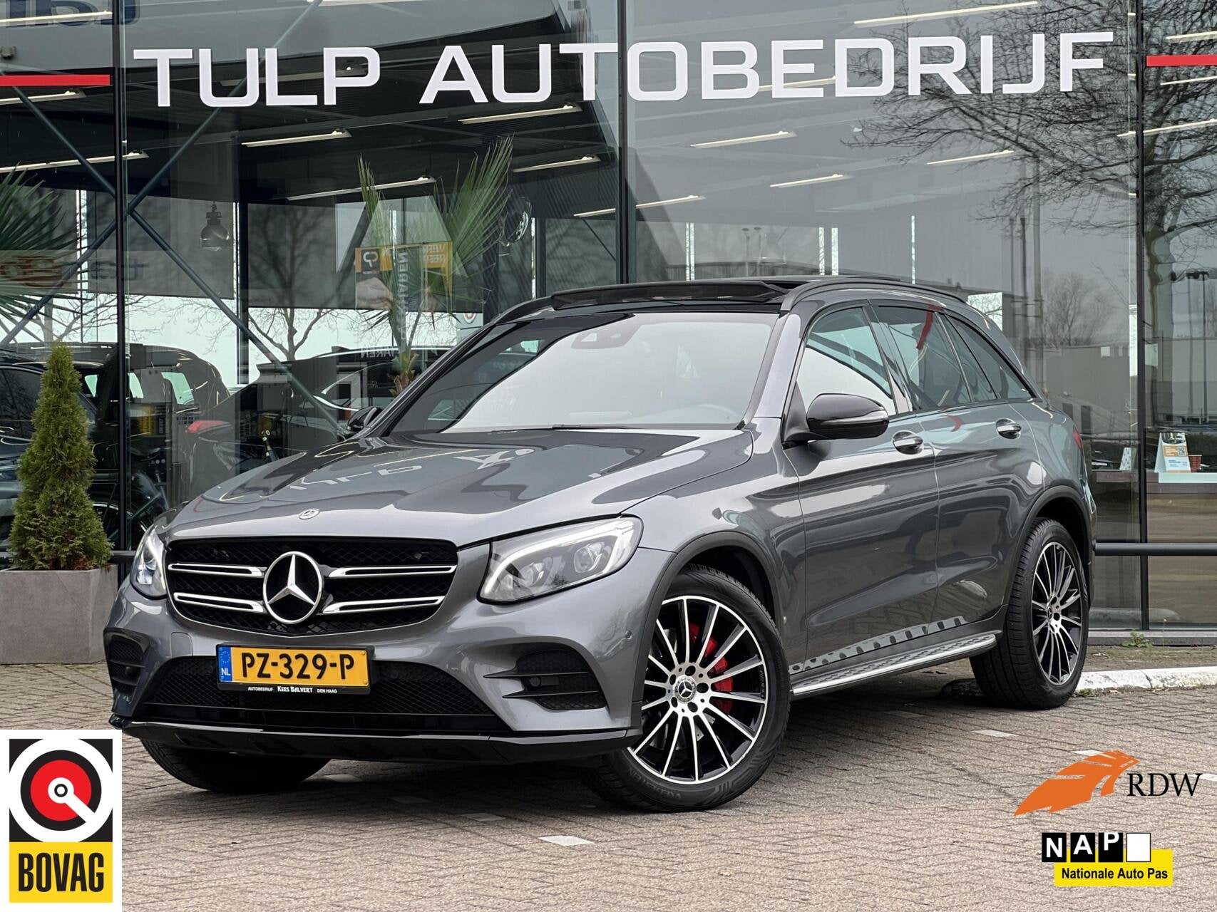 Mercedes GLC250 4MATIC Premium AMG Pano Leder Carbon NL NAP, Auto's, Automaat, 15 km/l, Gebruikt, 4 cilinders