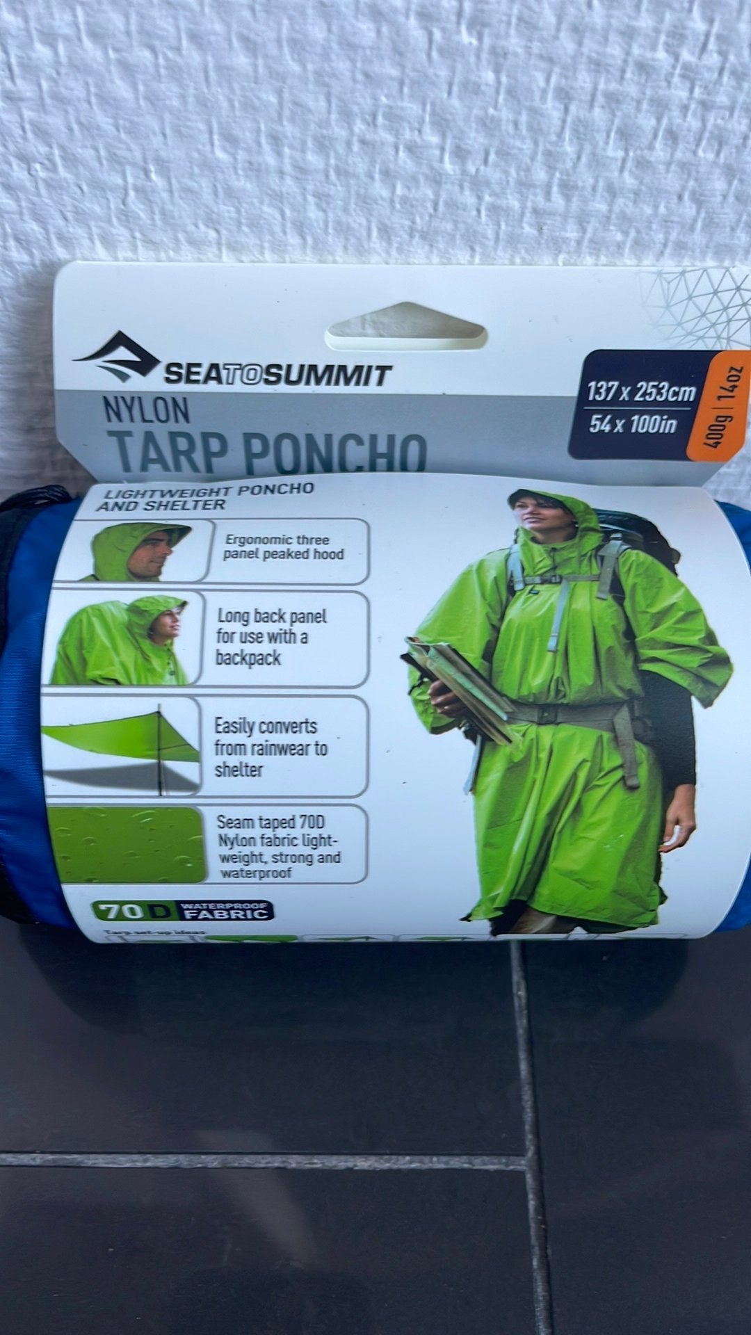 Nieuw TARP PONCHO, Ophalen of Verzenden, Zo goed als nieuw