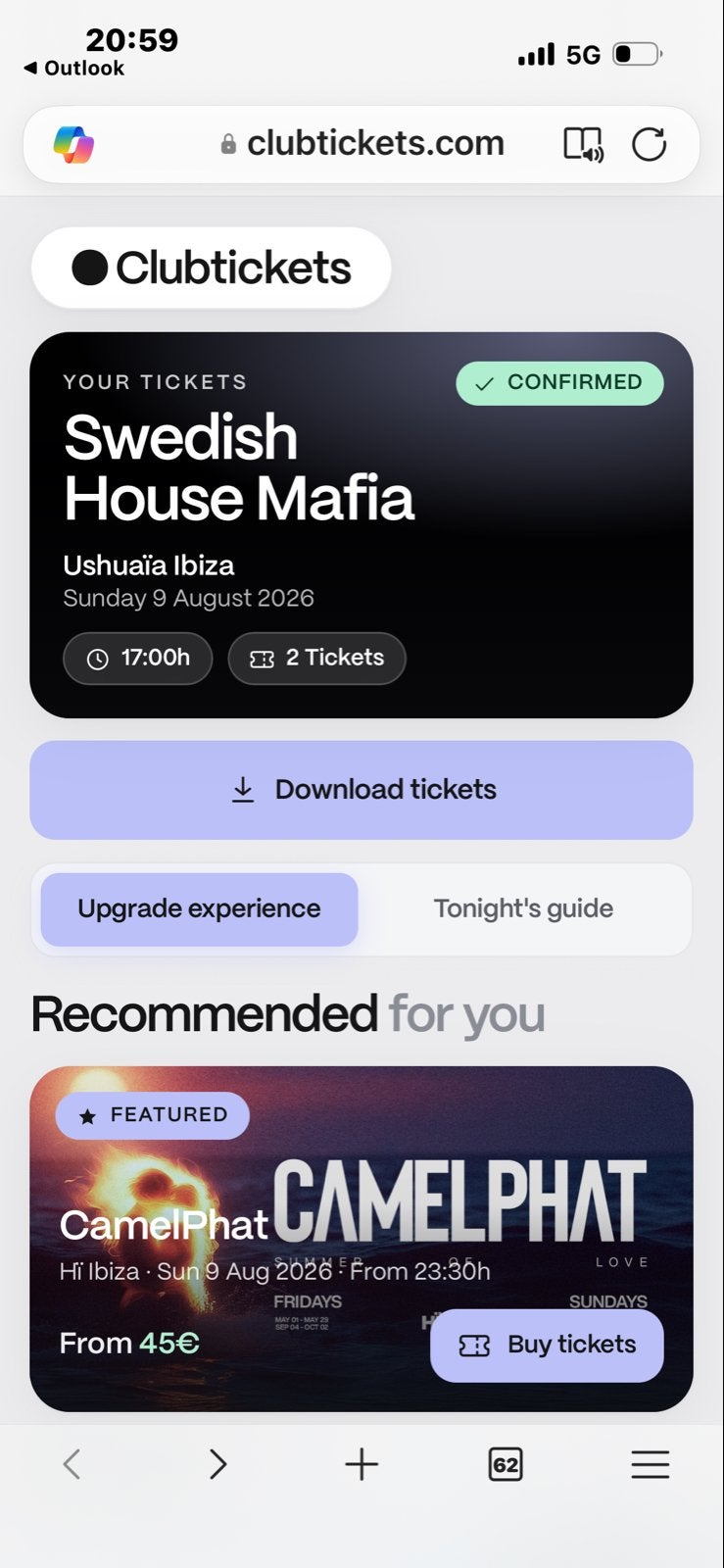 Twee tickets swedish house maffia mogen goedkoper weg, Tickets en Kaartjes, Concerten | House, Techno en Trance, Twee personen