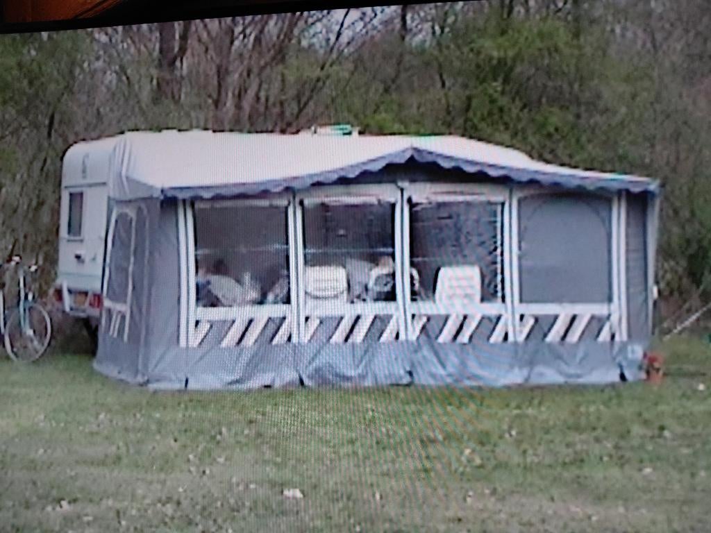 voortent, Caravans en Kamperen, Voortenten en Luifels, Ophalen, Gebruikt, Ten Cate All Season 240g/m2, Brand