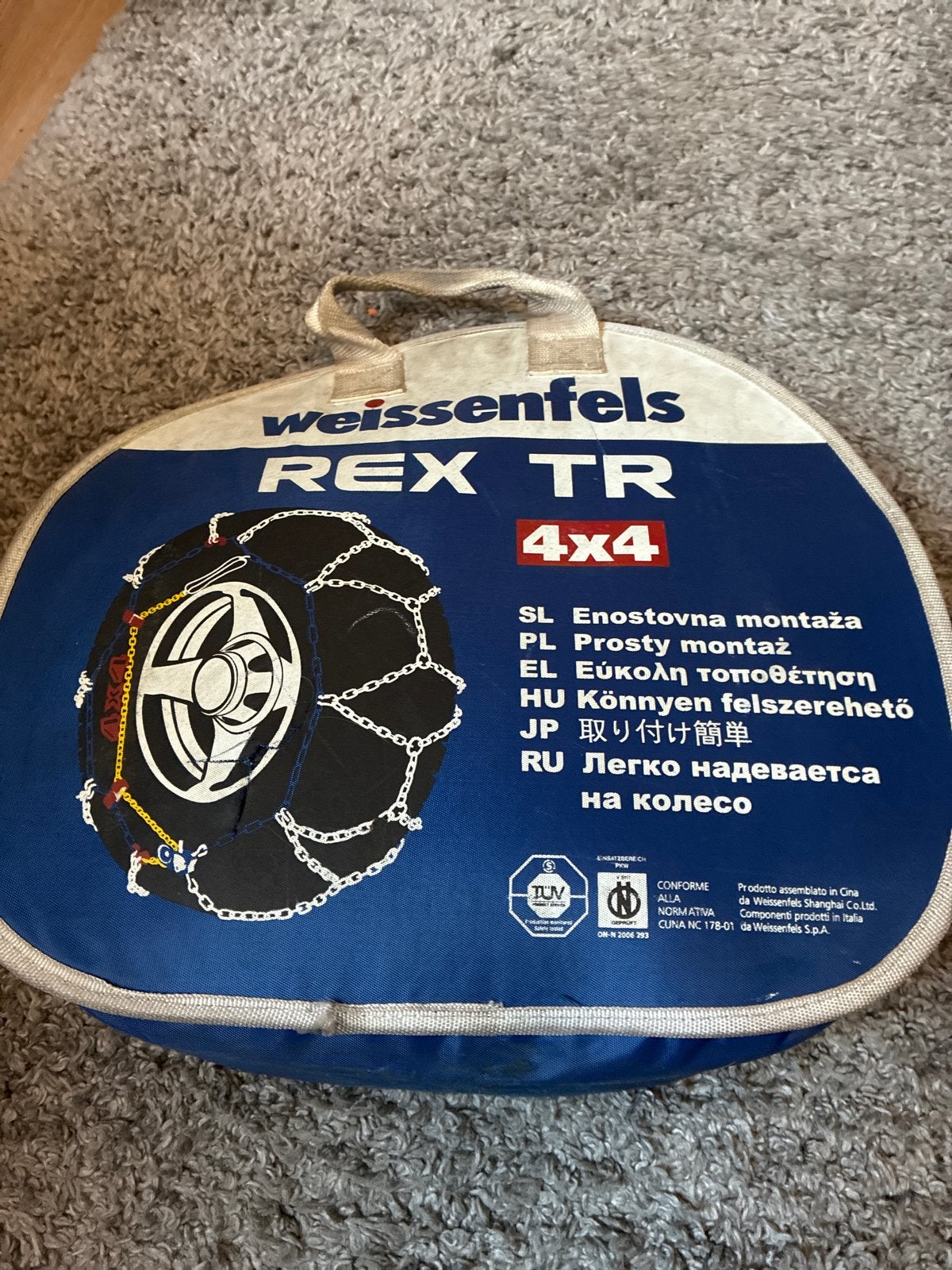 Nieuwe Weissenfels Rex TR 4x4 sneeuwkettingen, Ophalen of Verzenden, Nieuw