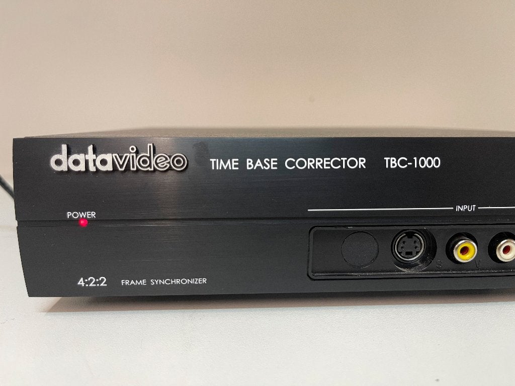 datavideo TBC-1000 Time Base Corrector serie 049383, N, N, Datavideo, Ophalen of Verzenden