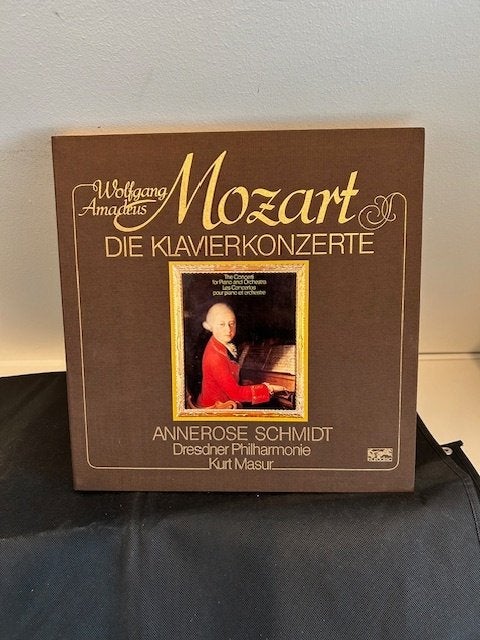 Wolfgang Amadeus Mozart, Dresdner Philharmonie, Klavierkonze, Kamermuziek, Ophalen of Verzenden, Zo goed als nieuw, 12 inch