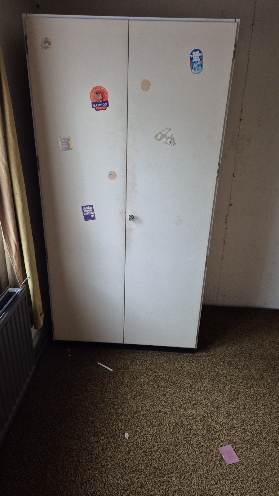 Kast kledingkast, Ophalen, Gebruikt