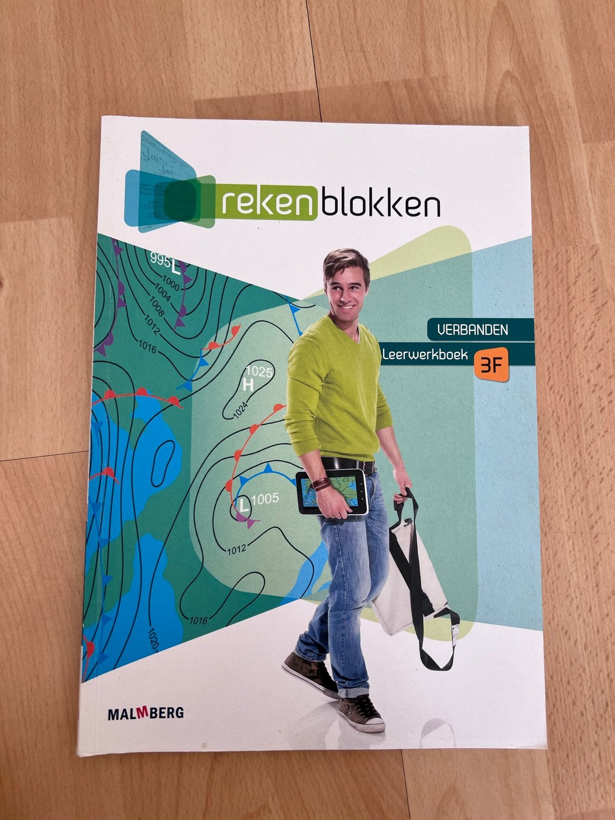 Rekenblokken Verbanden Leerwerkboek 3F Malmberg, Ophalen, Beta, Zo goed als nieuw, MBO