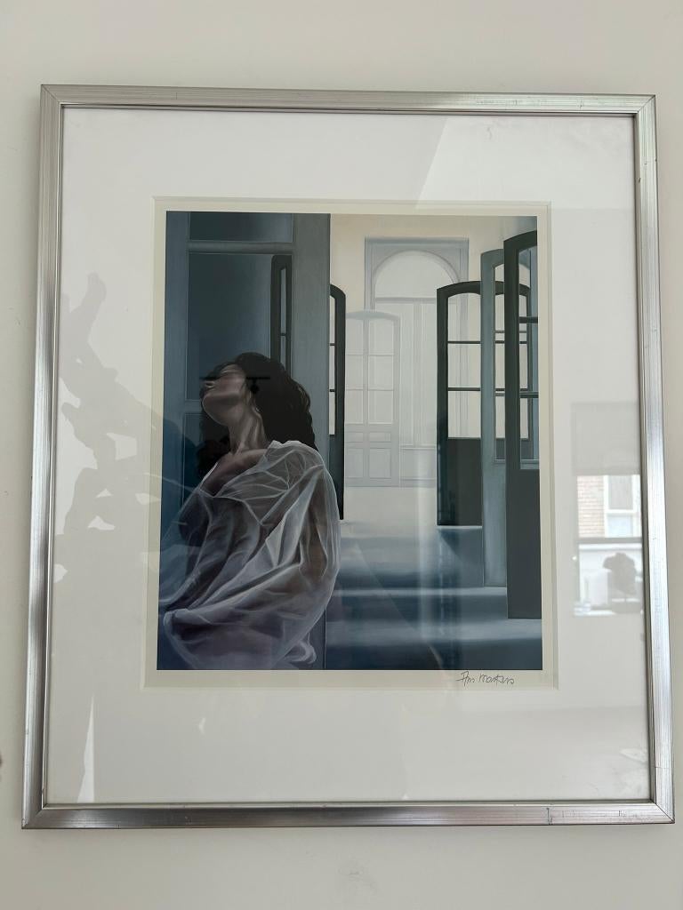 Ans Markus schilderij litho, Antiek en Kunst, Kunst | Schilderijen | Klassiek, Ophalen