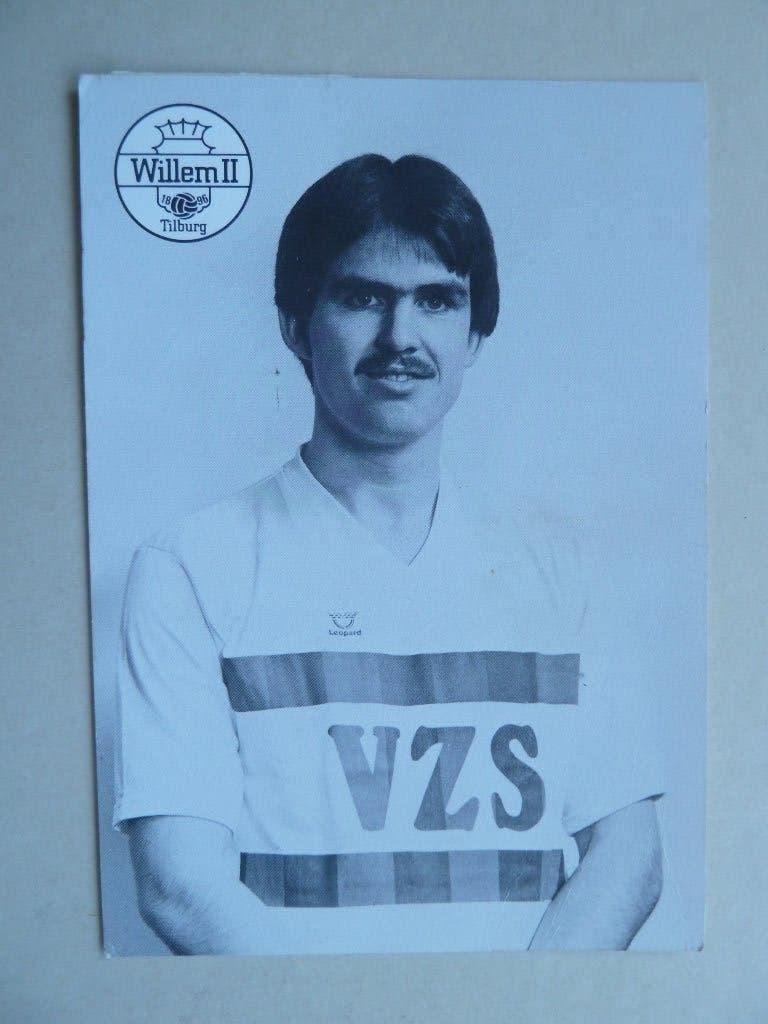 Spelerskaart. Piet.Schilders  Willem II.   1984/1985, Ophalen of Verzenden, Gebruikt, Willem II, Spelerskaart