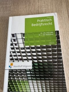Praktisch Bedrijfsrecht - Fiers & van Oosterhout, Ophalen of Verzenden, Zo goed als nieuw, Overige niveaus, Noordhoff Uitgevers