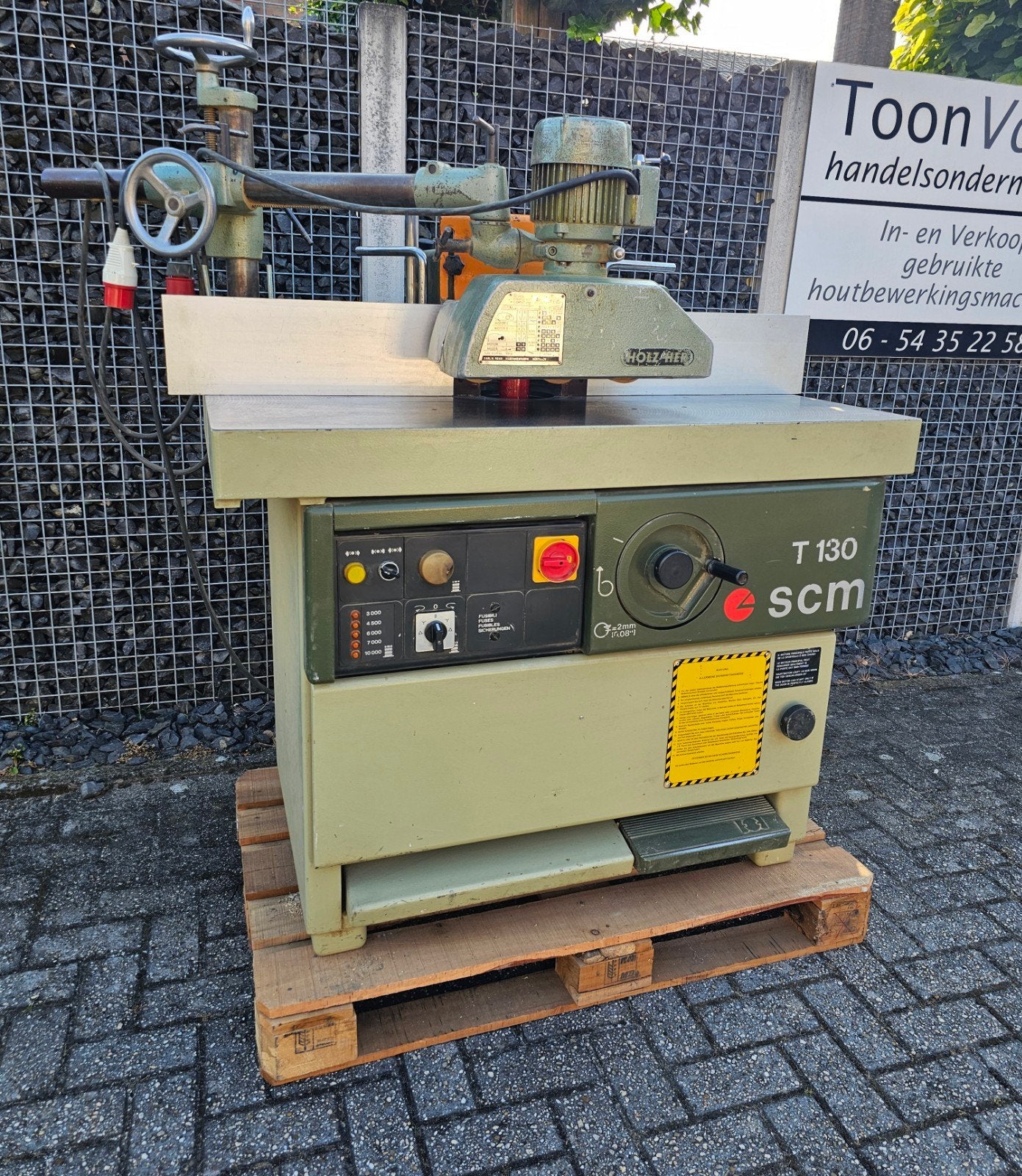 Freesmachine SCM met aanvoerapparraat, Doe-het-zelf en Verbouw, Ophalen, Gebruikt, Overige soorten, SCM  Casadei MiniMax