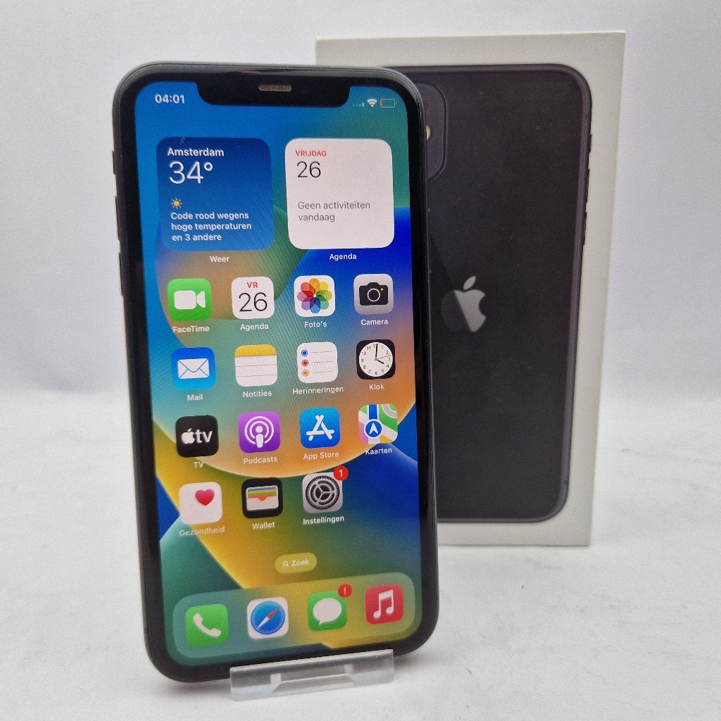 Apple iphone 11 128GB || 86% || iOS 16 Nu voor €149.99, Ophalen of Verzenden, Gebruikt, IPhone 11