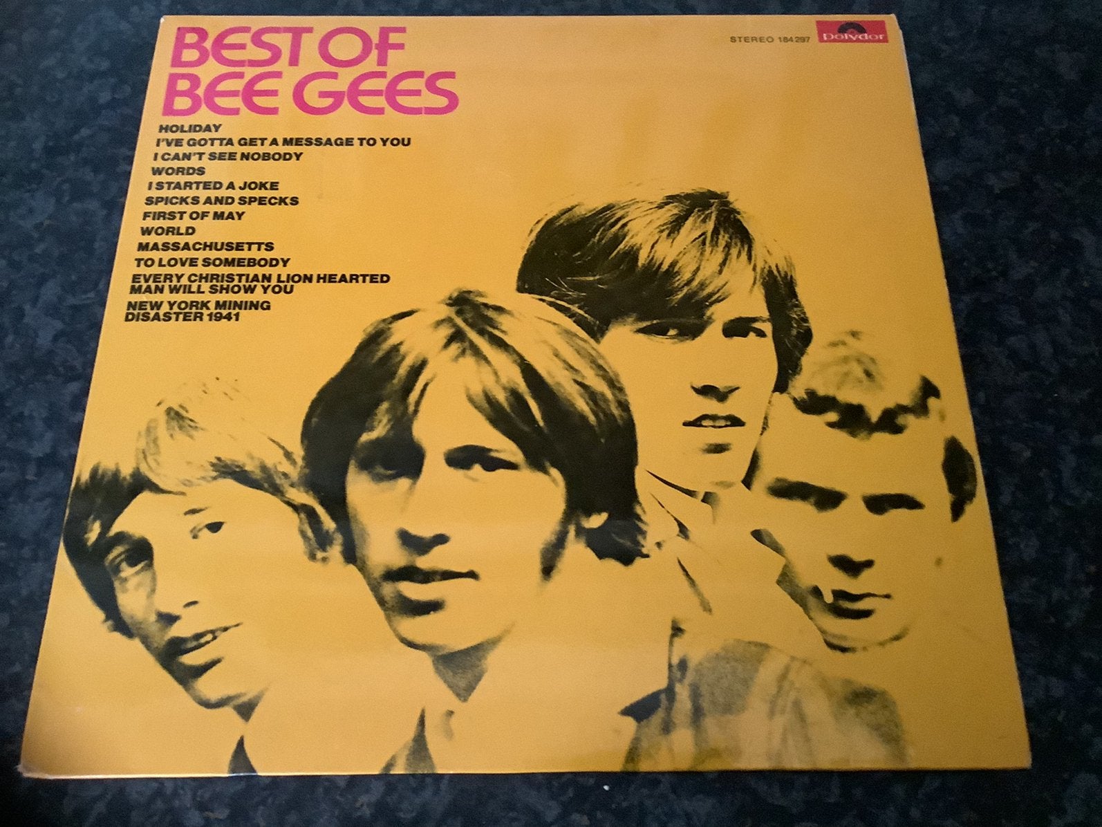 LP Best of Bee Gees, Beschermende buitenhoes, Ophalen of Verzenden, Gebruikt, LP