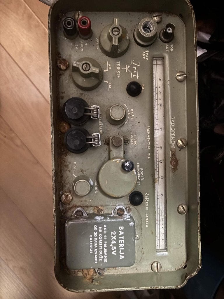 Yugoslavian army IRET receiver, Verzenden, Overige soorten, Overige gebieden, Overige typen