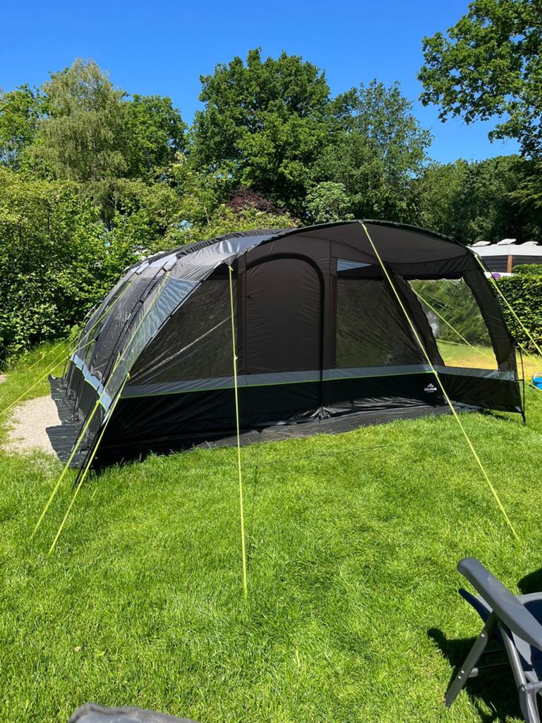 Dallas XL tunneltent 6 personen - Ruime gezinstent, Caravans en Kamperen, Tenten, Ophalen, Gebruikt, Tot en met 6