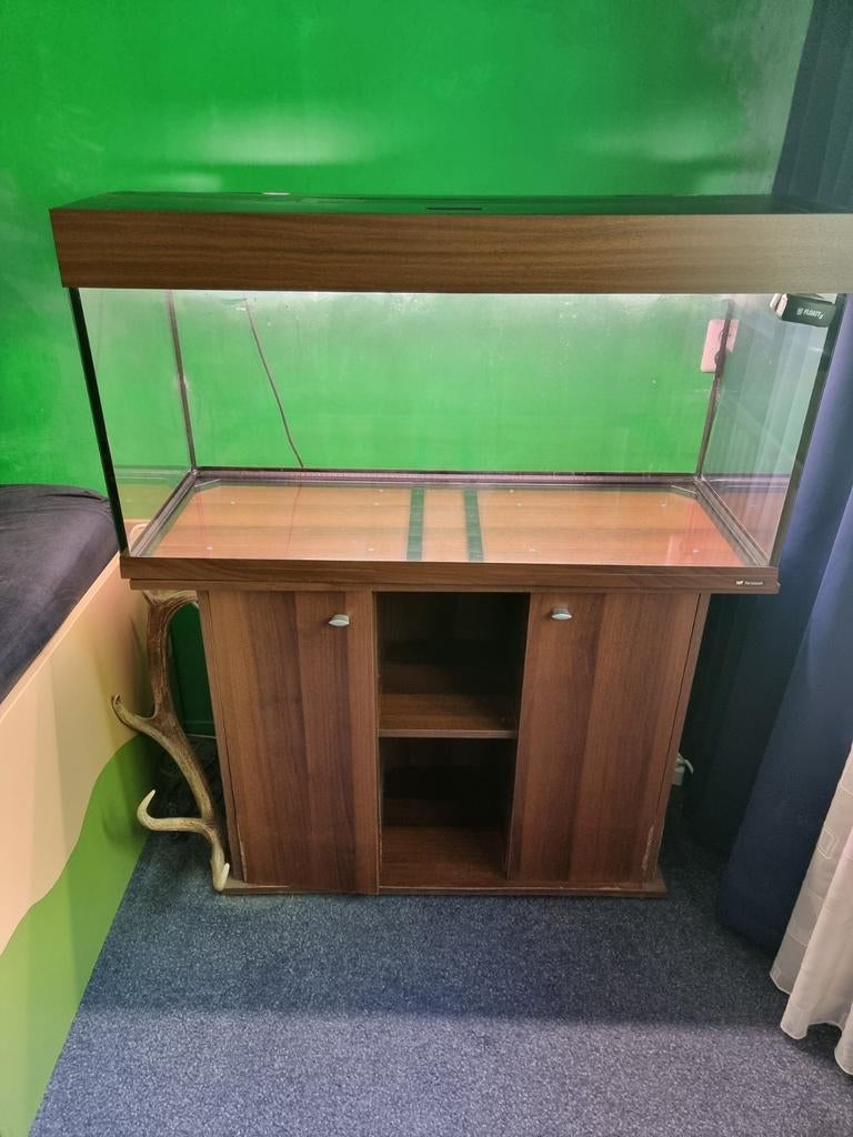 Ferplast aquarium 200L met meubel, Dieren en Toebehoren, Vissen | Aquaria en Toebehoren, Ophalen, Gebruikt, Leeg aquarium