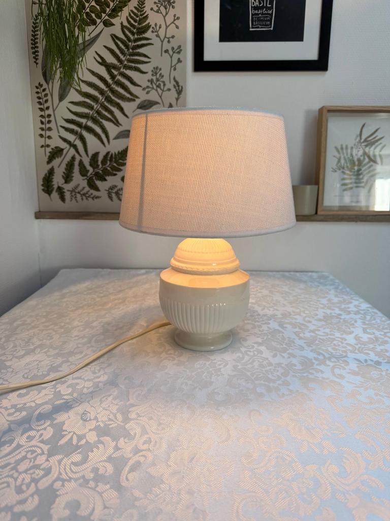 Wedgwood Tafellamp met Lifestyle Kap - Crème, Ophalen of Verzenden, Zo goed als nieuw