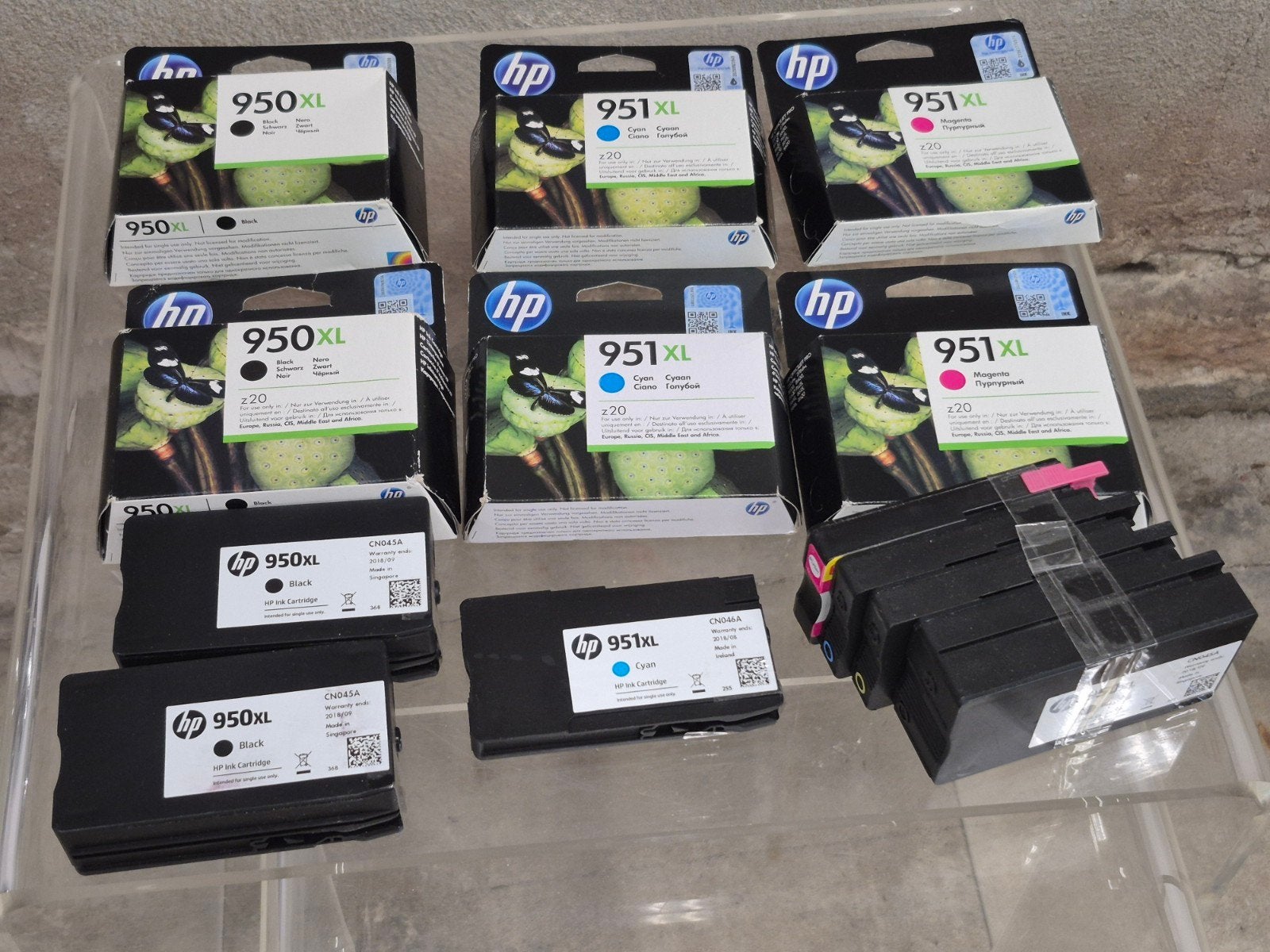 Grote partij van 13 ORIGINELE HP 950XL & 951XL inktcartridge, Computers en Software, Printerbenodigdheden, Ophalen of Verzenden