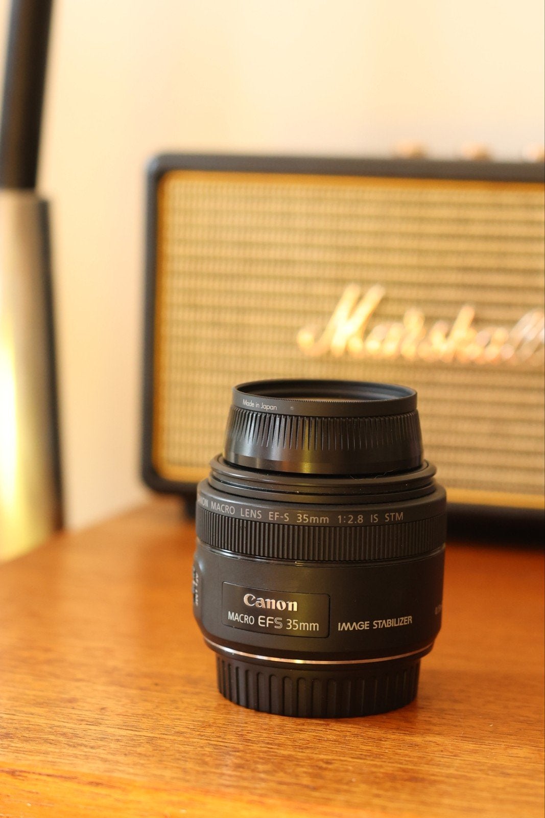 Canon EF-S 35mm f/2.8 Macro IS STM Lens, Canon, Ophalen of Verzenden, Zo goed als nieuw, Macrofunctie
