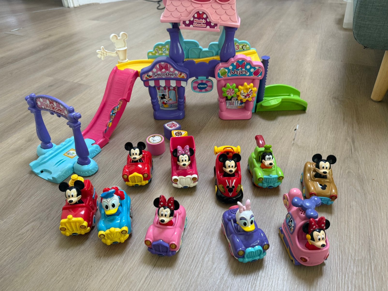 Toet Toet Minnie’s ijssalon, Kinderen en Baby's, Speelgoed | Vtech, Ophalen of Verzenden, Zo goed als nieuw, 2 tot 4 jaar