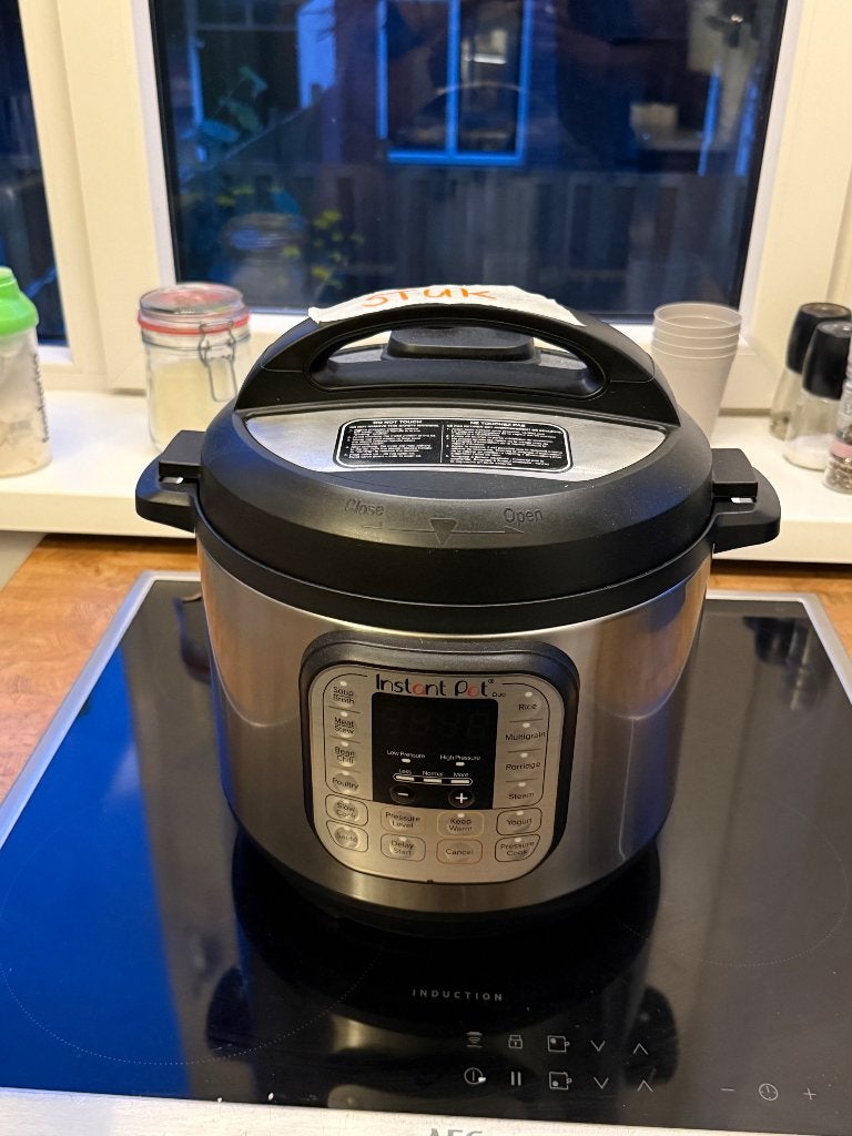 Instant pot, druksensor defect, Ophalen, Timer, Niet werkend