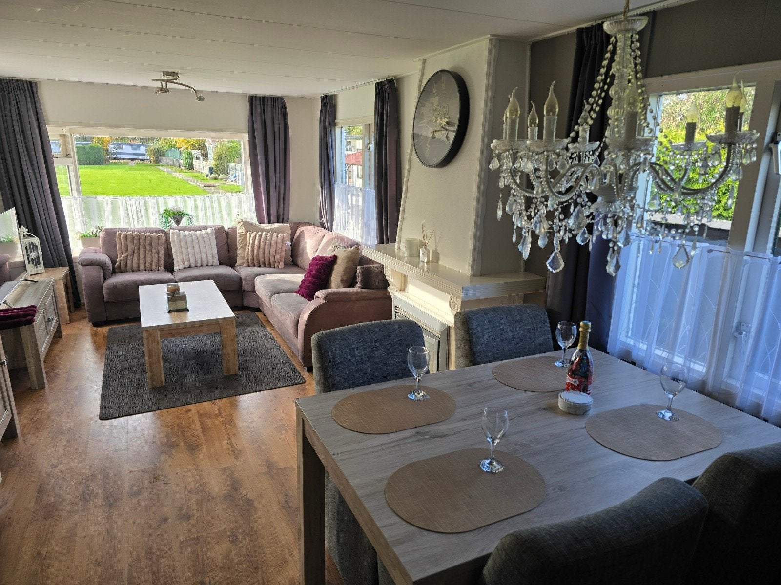 Te Huur Chalet openhaard/Natuur/airco