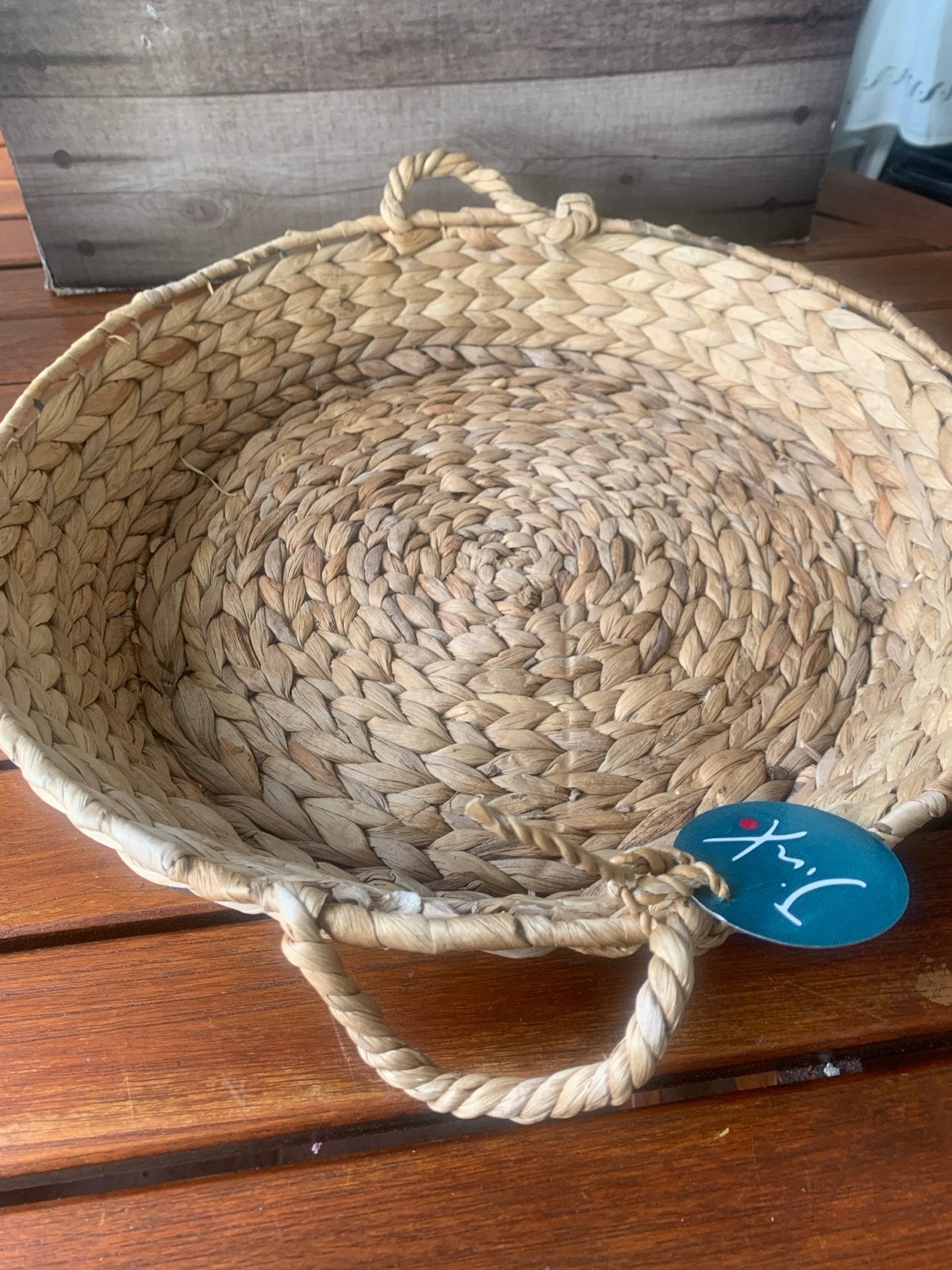 Ongebruikte Gevlochten Mand - 40 cm, Gevlochten, Mand, Rond, Nieuw