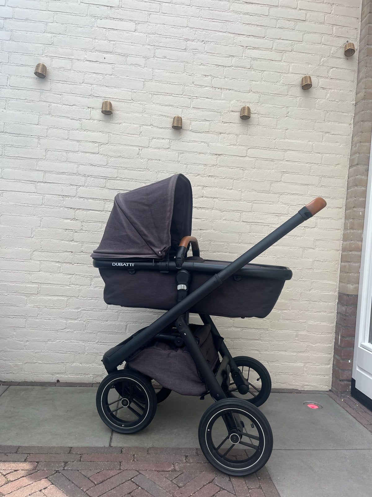 Dubatti One kinderwagen met extra blauwe zitting, Kinderen en Baby's, Kinderwagens en Combinaties, Gebruikt, Kinderwagen, Overige merken