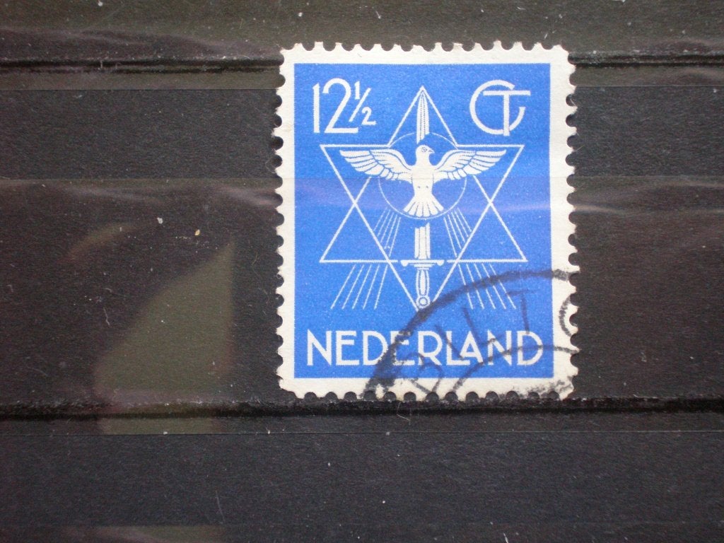 Nederland nvph 256 gebruikt (S 672)....€ 0,05, Ophalen of Verzenden