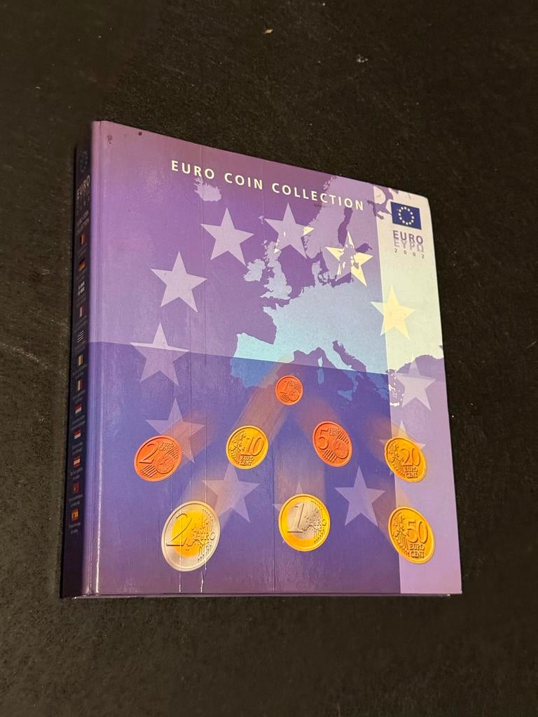 Euro Munten Verzamelingmap, Postzegels en Munten, Munten | Europa | Euromunten, Ophalen of Verzenden, Overige landen, Overige waardes